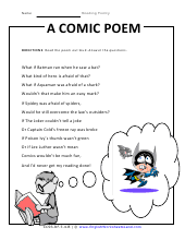 Batman Poem Preview