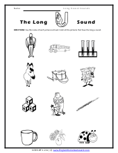 The Long U Preview Worksheet Preview