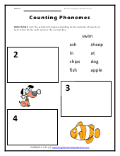 Doggie and Fishy Preview Worksheet Preview