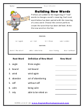 Building New Words Preview