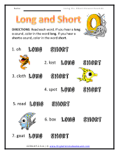 Long V. Short Vowel Preview