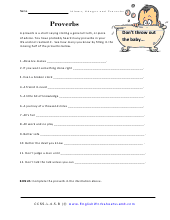 2 worksheet idiom answers Proverbs Idioms, and Adages, Worksheets 2 worksheet idiom answers Proverbs Idioms, and Adages, Worksheets