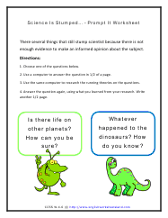 Science Is Stumped... Preview