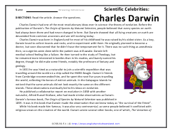 Charles Darwin Preview