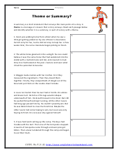 Identifying Theme Worksheets Pdf Worksheet Template S - vrogue.co