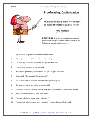 Revising, Editing, and Rewriting Worksheets