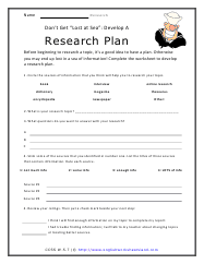 Research Plan Preview