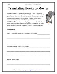 Translating Books to Movies Preview