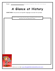 A Glance at History Preview