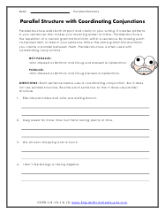 Parallel Structure with Coordinating Conjunctions Preview
