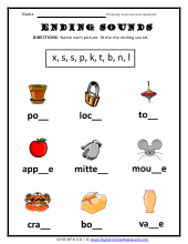 Ending Sounds Lesson Preview