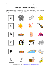 Blend, Segments, and Onsets of Single-Syllable Words Worksheets