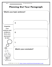 Planning Out Your Paragraph Preview