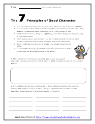 The 7 Principles of Good Character Preview
