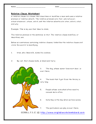 Relative Clause Preview