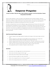 Emperor Penguins  Preview