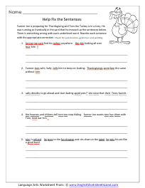 Thanksgiving Worksheets