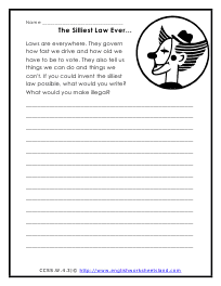 creative writing worksheets for grade 4 pdf