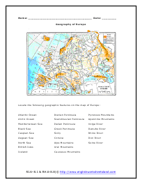 The Geography of Europe Preview